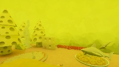 Sharks eating Cheese