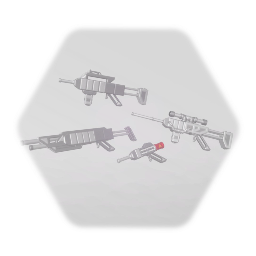 sci-fi weaponry pack 1