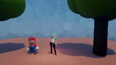 Mario e Bulma