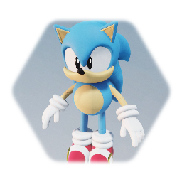 Sonic Utopia Model but with Cartoony hands