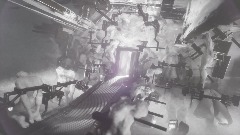 The Gates, High Contrast Monochrome