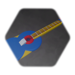 Toy Bass Guitar #CUAJ Template - Toy Land