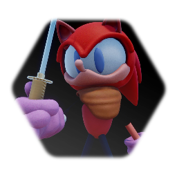 Red The Hedgehog (Sonic OC)