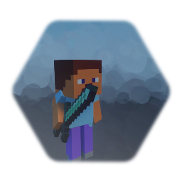 Dungeon Crawler adventurer but MC Steve