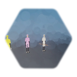 Group of strong enemies