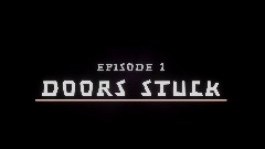 Roblox DOORS Animation door stuck