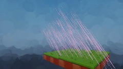 爽快な雨