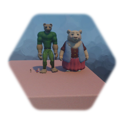 Mr Tall Baer And Mrs Tall Baer And Mr Small Baer And Mrs Small B