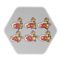 Shovel Knight | King Knight (Walk Cycle)