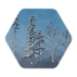 Snow trees