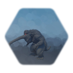 Godzilla gr Fanmade- Bagan form 1