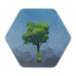 Mossy Trunk Tree