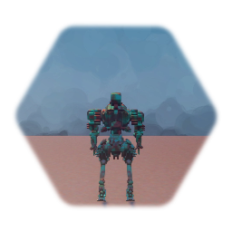 Robot puppet (painted)