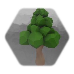 Low poly tree