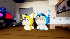 "Oh, let him cook!" But it's just tails having a runny nose