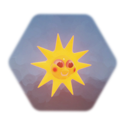 Happy Sun: Cute Fat Fox