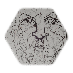 Psychedelic face melt Drawing/Painting/sound design showcase