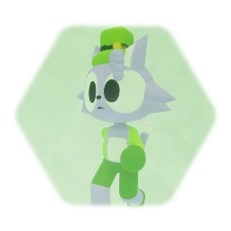 st. Patricks day  Candy the Cat