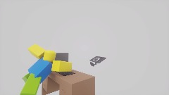 Roblox noob throws his computer because a blue screen
