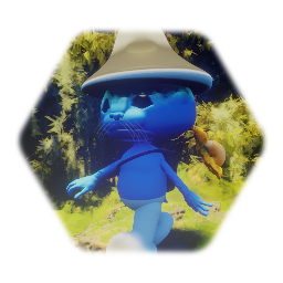 Smurf cat