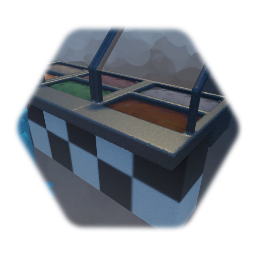 Modular Cafeteria Service Counter