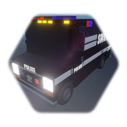 SWAT van prop