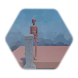 Stone Pole (Railing)