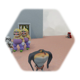 Wario crazy frog grinch and