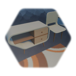 Retro furniture props