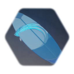 Futuristic Surfboard