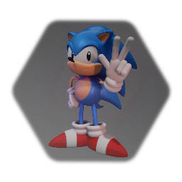 Stylized Classic Sonic V3