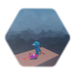 Playable Golf Person (comes with usable golf ball)