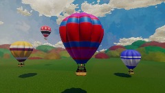 Hot-Air Balloon Autumn Flight