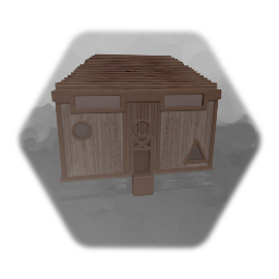 Wooden Multi Shape Window Building