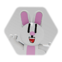 Jolly the rabbit CGI model