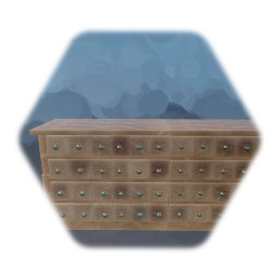 Wooden Herbalist´s Desk