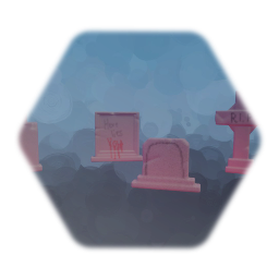 Halloween Gravestones Decoration