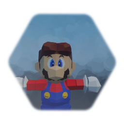 SM64 Mario with no hat