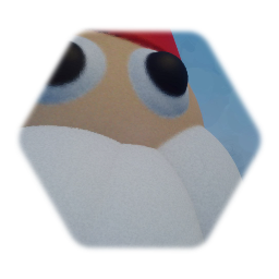 my poor recreation of santa