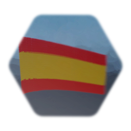 Spanish flag waving