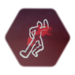 Dead Body Chalk Outline