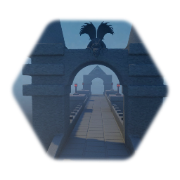 Stone Bridge w/ Gargoyle