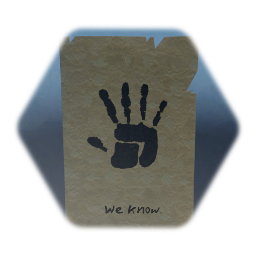 Skyrim - Dark brotherhood "We know" Note