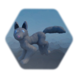 Leaping Wolf