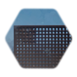 Rusted decayed grate