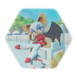 Rouge the Bat (Lifeguard) CGI Model