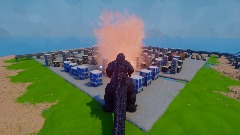 GOD zilla attack on City