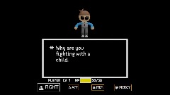 Ethan  Undertale boss battle
