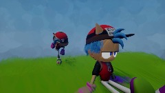 Evil.EXE kicks Evil off a cliff (Contest)