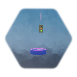 Wind turbine with timing lights